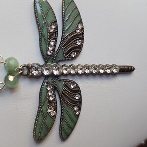 Dragonfly Pendant Necklace.
